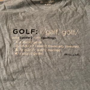 Travis Mathew Golf tshirt